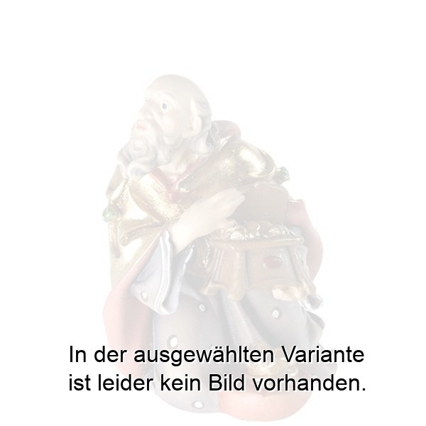 König kniend